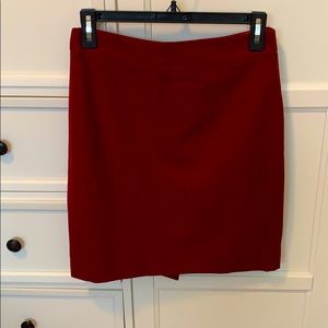 J. Crew fully lined wool pencil skirt 2P